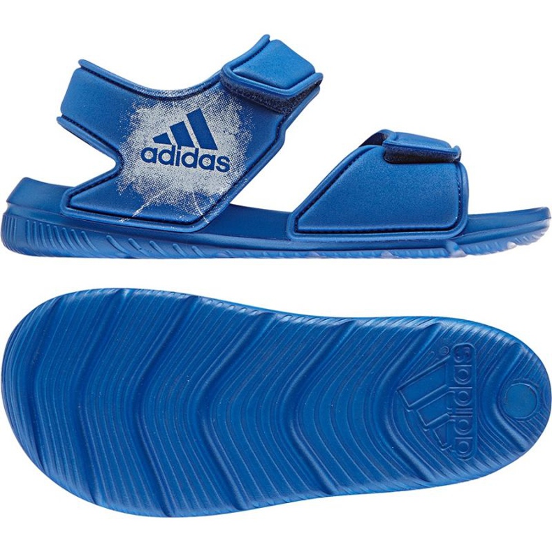 Sandály Adidas AltaSwim C Jr BA9289 modrý