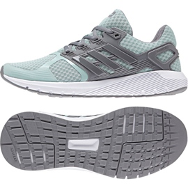 Běžecké boty adidas Duramo 8 W CP8754 šedá zelený