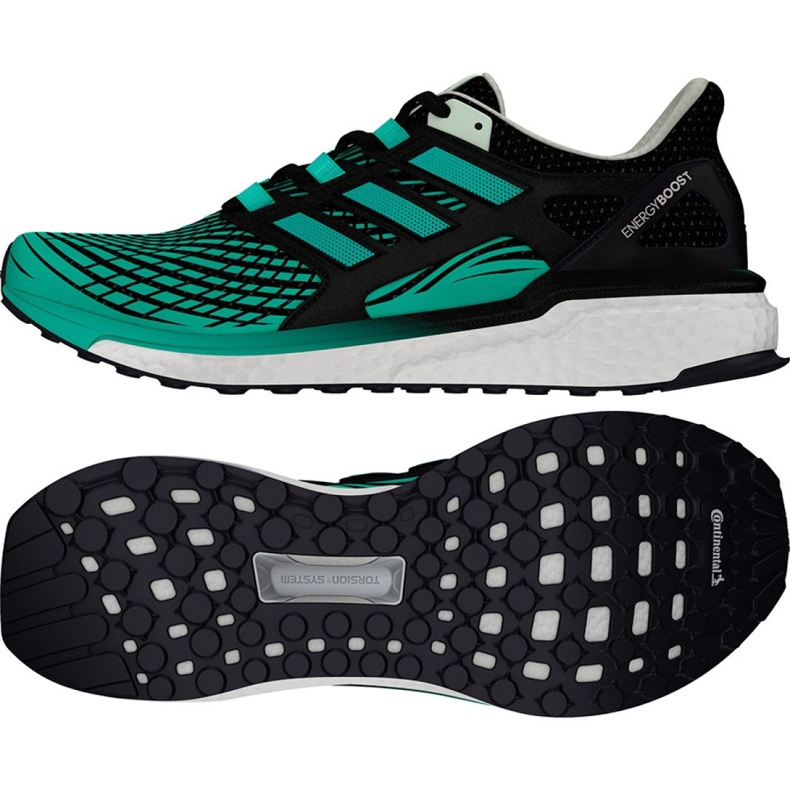 Běžecké boty adidas Energy Boost W CG3973 černá zelená