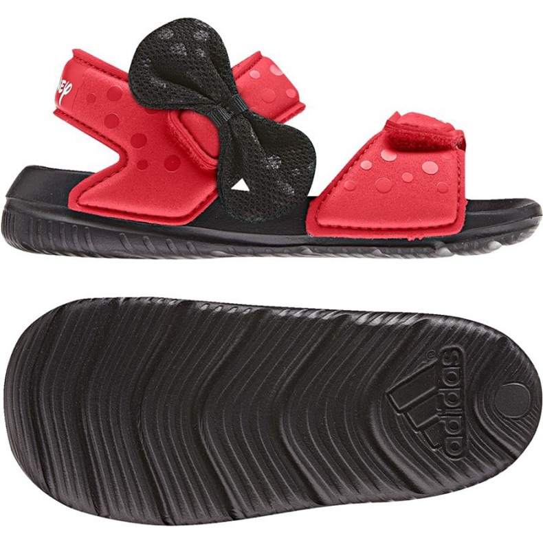 Sandály Adidas Disney M7M AltaSwim Jr CQ0108 černá červené