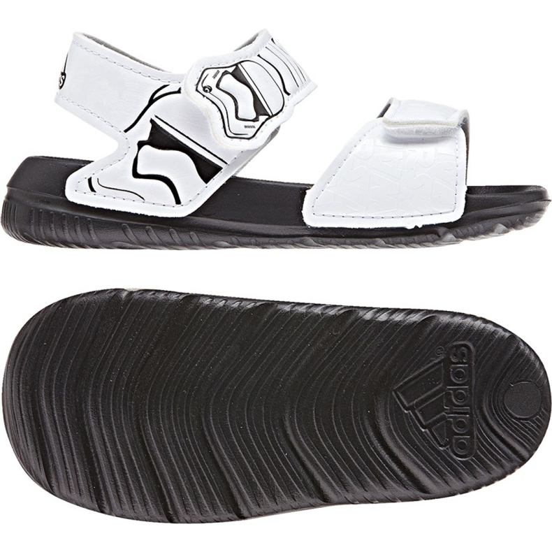Sandály Adidas Star Wars AltaSwim Jr CQ0128 bílý černá