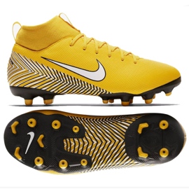 Kopačky Nike Mercurial Superfly 6 Academy Mg Jr AO2895-710 vícebarevný žluť