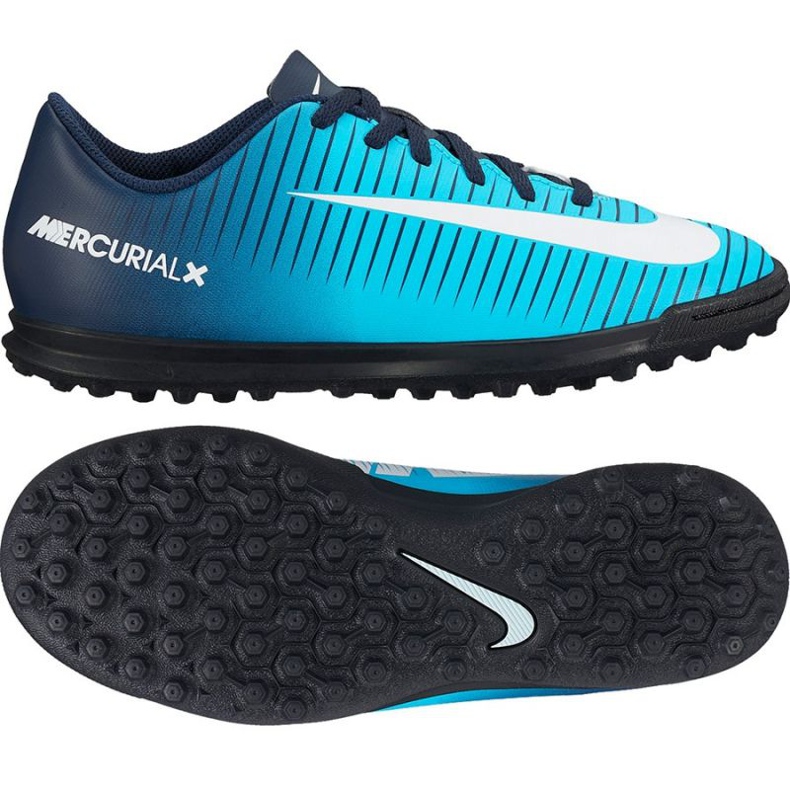 Kopačky Nike Mercurial Vortex Iii modrý
