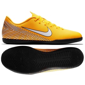Sálová obuv Nike Mercurial VaporX 12 Club Neymar Ic M AO3120-710 žluť žluť