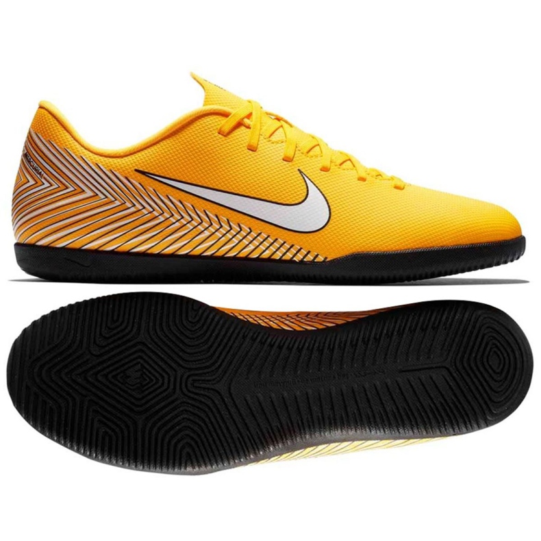 Sálová obuv Nike Mercurial VaporX 12 Club Neymar Ic M AO3120-710 žlutá žlutá