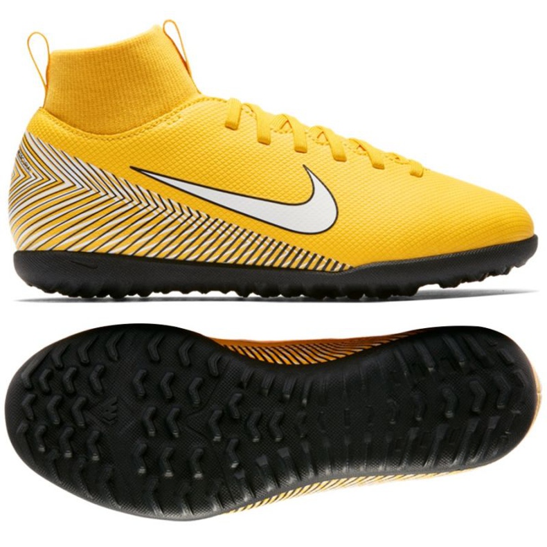 Kopačky Nike Mercurial Superfly 6 Club Neymar Tf Jr AO2894-710 vícebarevný žluté Kopačky Nike Mercurial Superfly 6 Club Neymar Tf Jr AO2894-710 vícebarevný žluté