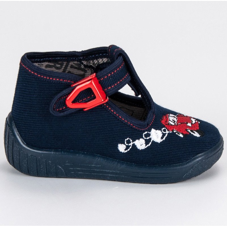 Raweks navy blue pantofle modrý