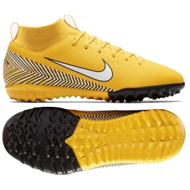 Kopačky Nike Mercurial Superfly 6 Academy Gs Neymar Tf Jr AO2887-710 žlutá žlutá
