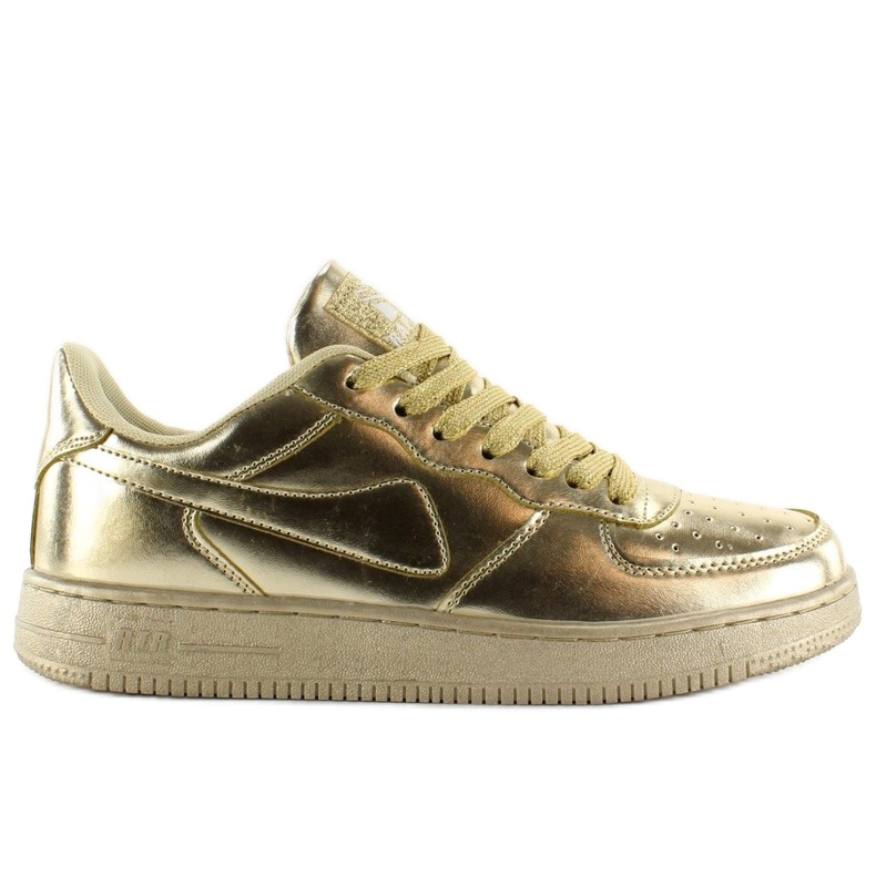 Sportovní boty bláznivé barvy B731 Gold zlatý