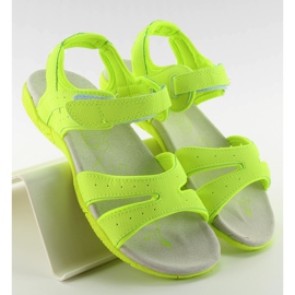 Sportovní dámské sandály 7s-bi86056e NEON / GREEN žluť