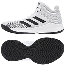 Basketbalové boty adidas Pro Spark 2018 bílý Basketbalové boty adidas Pro Spark 2018 bílý