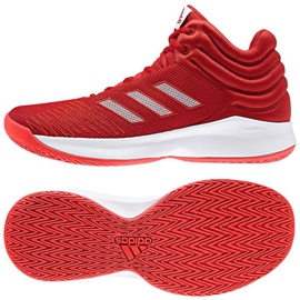 Basketbalové boty adidas Pro Sprak 2018 M červený
