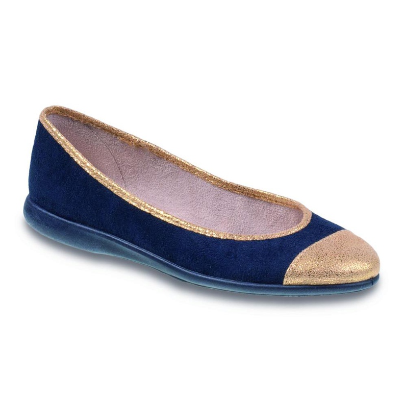 Boty pro mládež Befado 309Q023 žlutá námořnická modrá