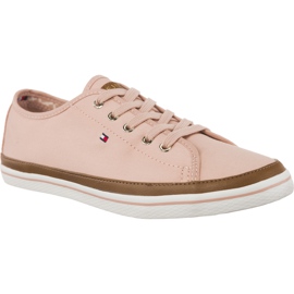 Tommy Hilfiger Iconic Kesha Sneaker 502 Dusty Rose růžový Tommy Hilfiger Iconic Kesha Sneaker 502 Dusty Rose růžový