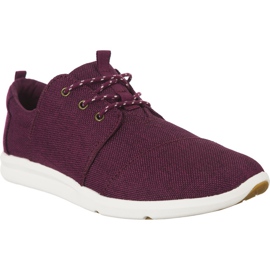 Toms Poly Canvas Womens 852 červený