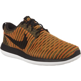 Nike Roshe Two Flyknit 009 pomerančový žluť vícebarevný