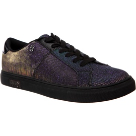 Armani Jeans Žena teniska 9252397A659 00243 černý fialová vícebarevný