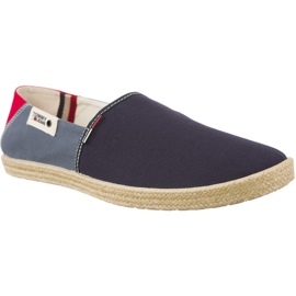 Tommy Hilfiger Jeans Summer Slip On 902 červený námořnická modř