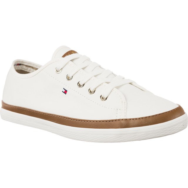 Tommy Hilfiger Ikonická teniska Kesha 121 Whisper White bílý