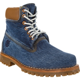 Timberland Heritage 6 v látce B43 námořnická modrá Timberland Heritage 6 v látce B43 námořnická modrá