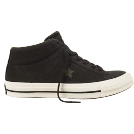 Converse 159747 Jeden hvězda Utility Camo střední černá Egret Bylinné černý