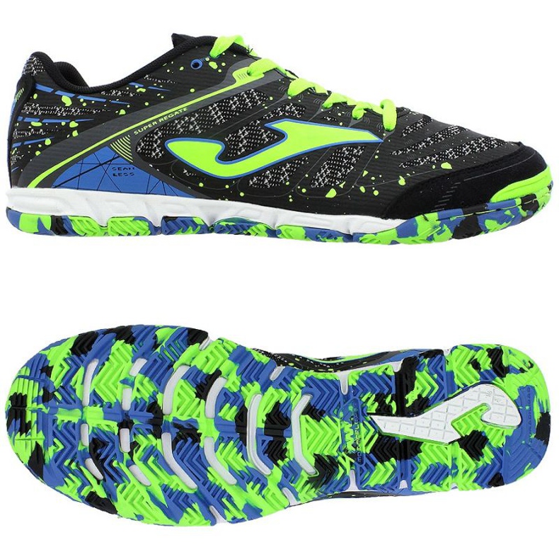 Joma Super Regate 701 Negro Indoor šedá