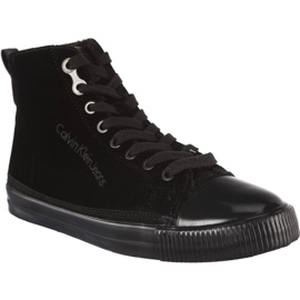 Calvin Klein Jeans Debby Velvet Blk černý