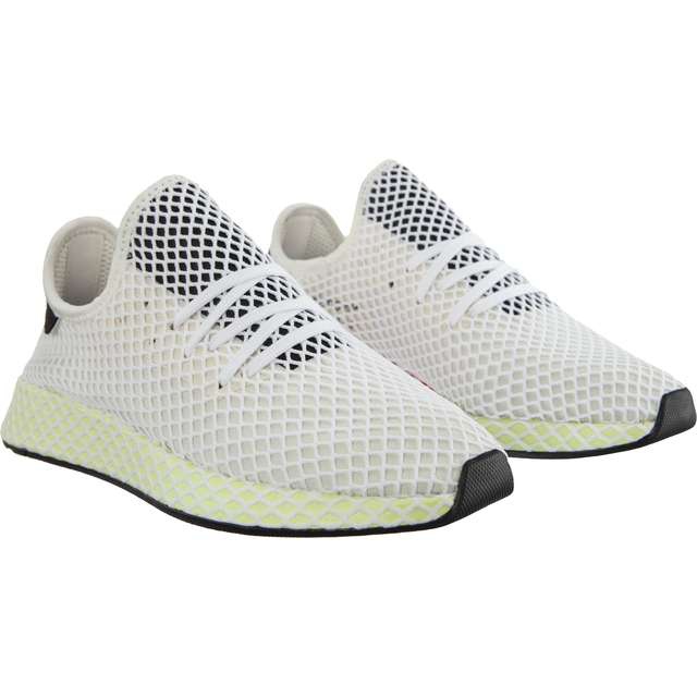 Adidas Deerupt Runner Křída White Core Černá jádra černá bílý vícebarevný