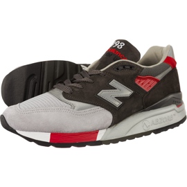 New Balance Nový zůstatek M998CPL šedá červený
