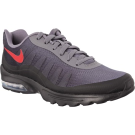 Nike Air Max Invigor Tisk 007 Univerzita Gunsmoke Red Black černý šedá