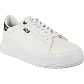 Ea7 Emporio Armani Unisex Sneaker Pelle 2480057A299 00010 bílý