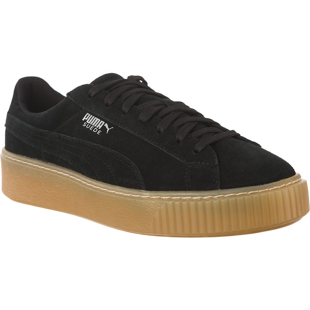 Semišová platforma Jewel PUMA Black PUMA Black černá