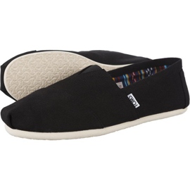 Toms Canvas Mens Classic Alpargata 862 černý