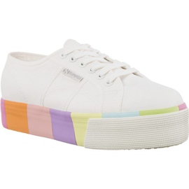 Superga 2790 Cotmultifoxingw G78 Bílá vícebarevná bílý vícebarevný