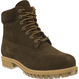 Timberland Tpu 6 "Wp Suede 8PZ zelený