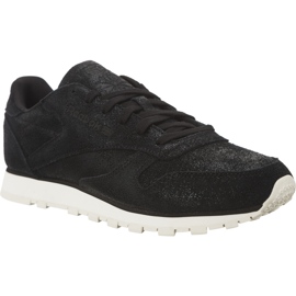 Reebok Cl Lthr Shimmer BS9856 černý