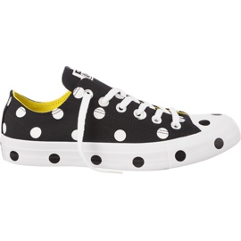 Converse Převést C560628 Chuck Taylor All Star bílý černý žluť