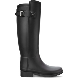 Hunter Originální rafinovaný opasek černý