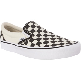 Vans Classic Slip On Lite IB8 Šachovnice Black Classic White bílý černý vícebarevný