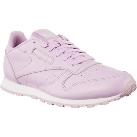 Reebok Kůže Classic Metallic Moonglow White fialová