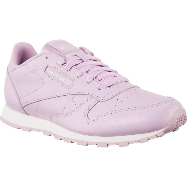 Reebok Kůže Classic Metallic Moonglow White fialový