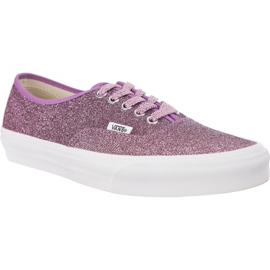 Vans Autentický U3U Lurex Glitter Pink True White fialová
