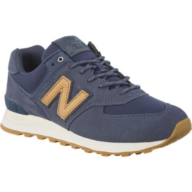 New Balance Nový zůstatek WL574CLI hnědý námořnická modř