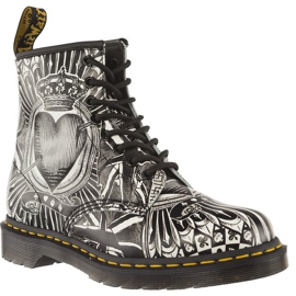 Dr. Martens Dr.martens 1460 Hrací karta bílý černý