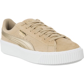 Puma Suede Platforma Wn 401 béžový
