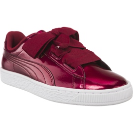 Puma Košík Heart Glam Jr. 702 červené Puma Košík Heart Glam Jr. 702 červené