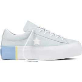 Converse 559903 One Star Platform modrý