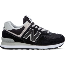 New Balance Wl574eb Černá S Bílou černý