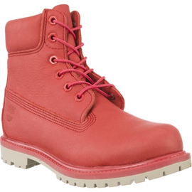 Timberland 6 V Premium Boot Aqk červený