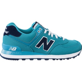 New Balance Wl574poa modrý New Balance Wl574poa modrý
